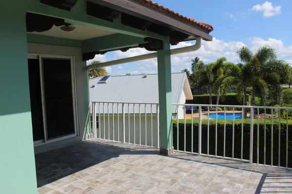 a view of front door