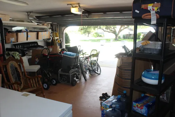 a view of water heater room