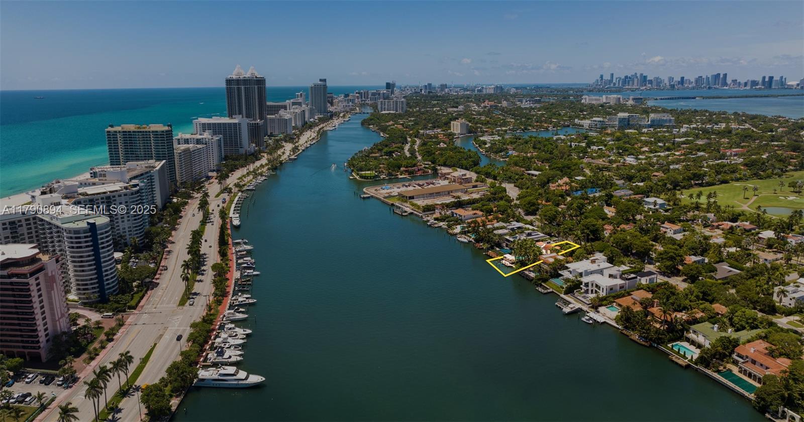 5215 Pine Tree Drive Miami Beach, FL 33140 - Photo 2 of 28 a view of a city with ocean