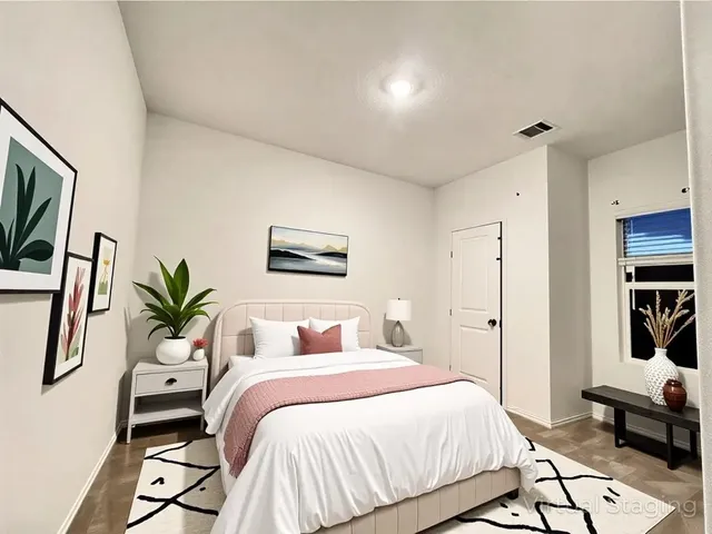 a view of empty room