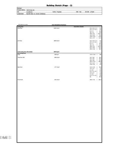 $575,000 | 105 Elm Street, Louisburg, NC 27549