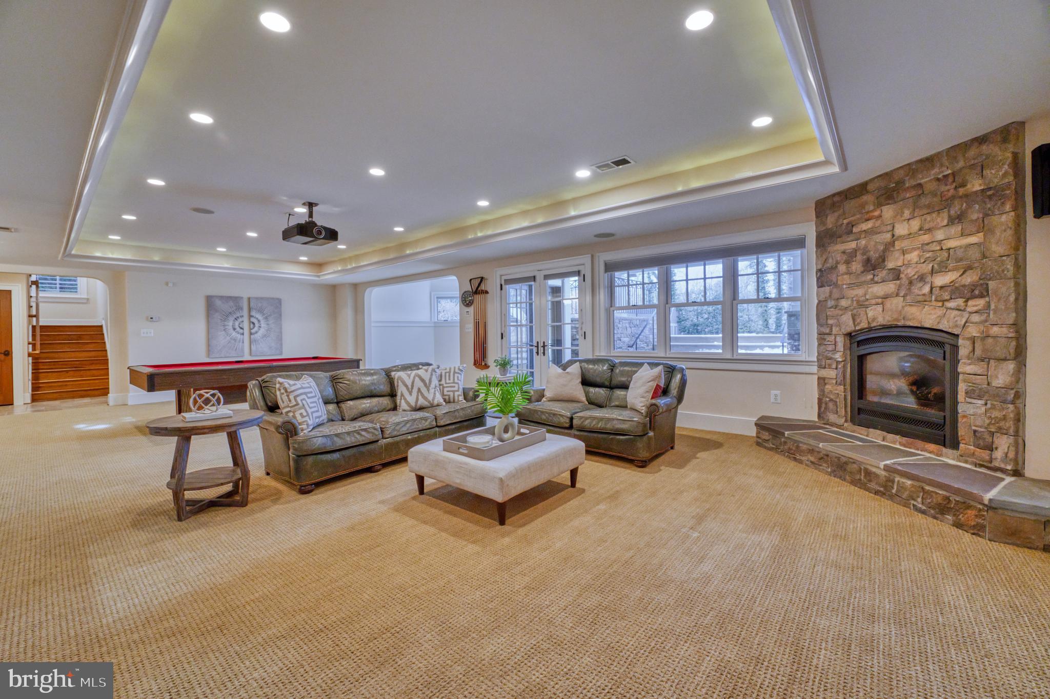 504 Druid Hill Road Northeast Vienna, VA 22180 - Photo 60 of 98 Lower-level recreation room