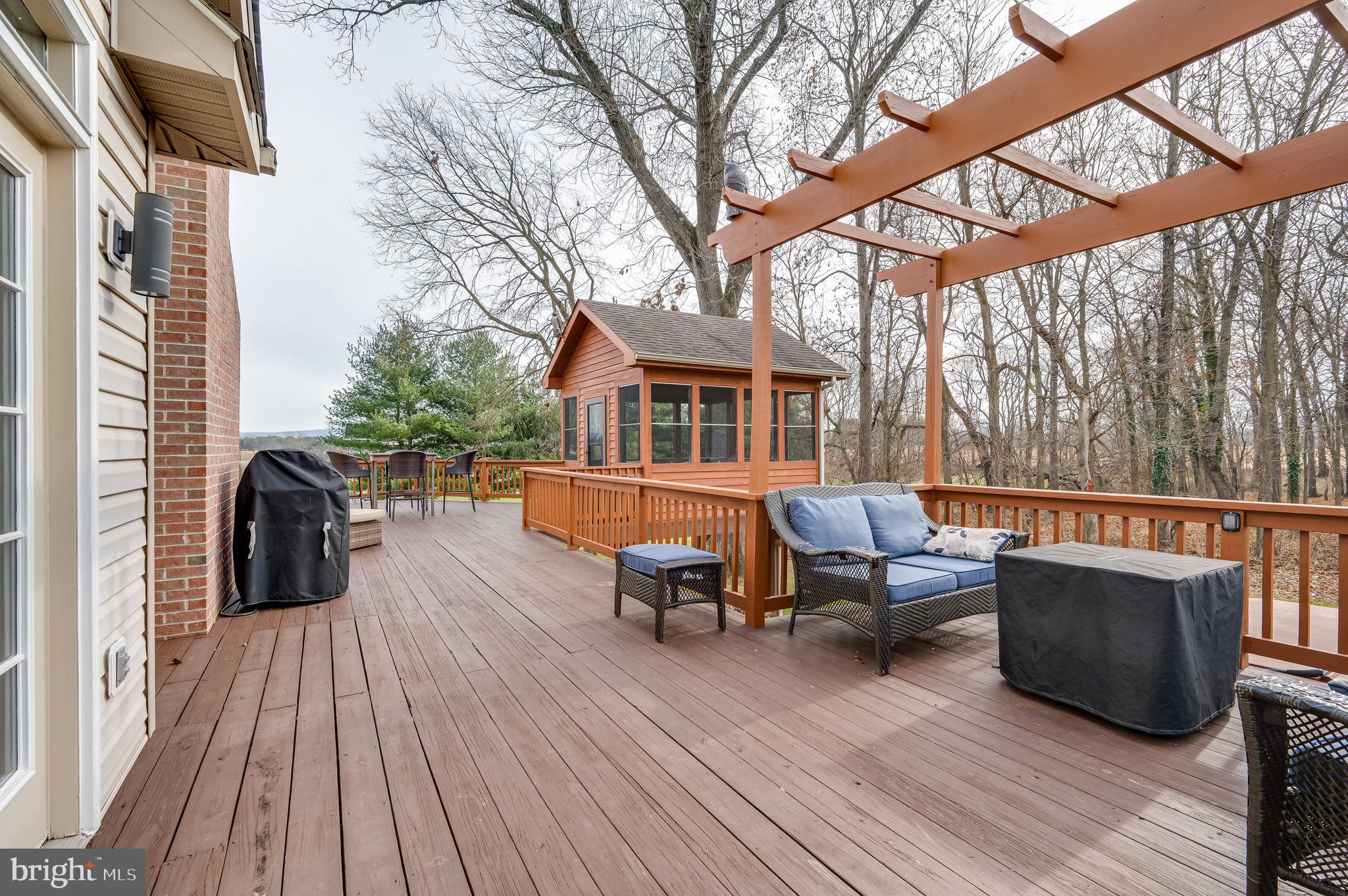 558 Rudder Road Shepherdstown, WV 25443 - Photo 45 of 60 Rear Deck Accessible from Kitchen & Primary BR