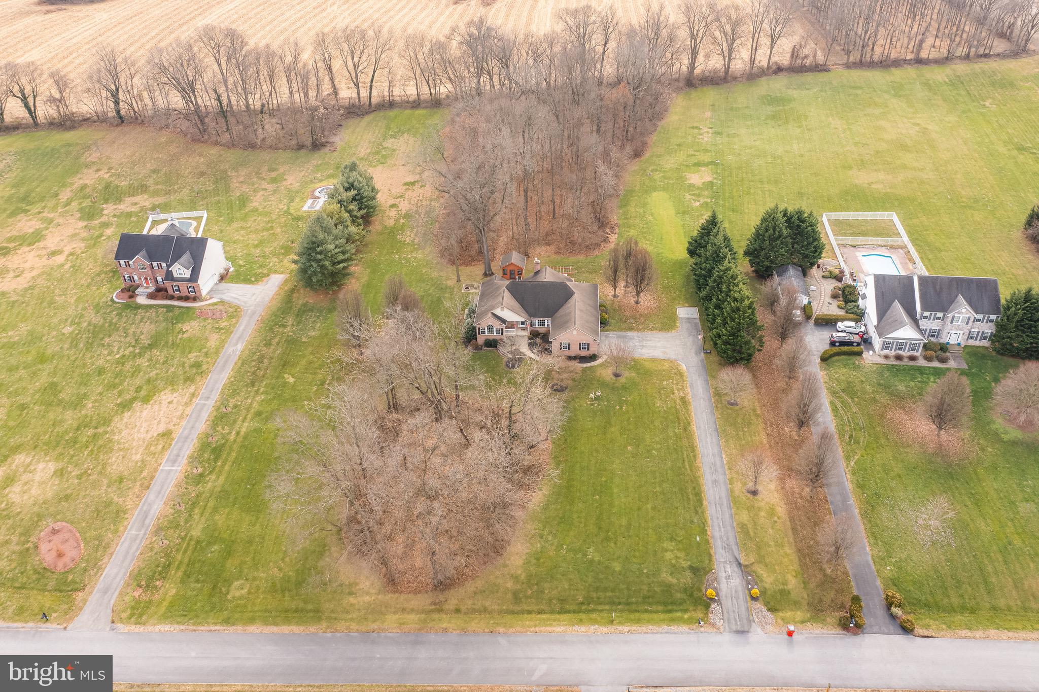 558 Rudder Road Shepherdstown, WV 25443 - Photo 54 of 60 Aerial View of 3.41 acres