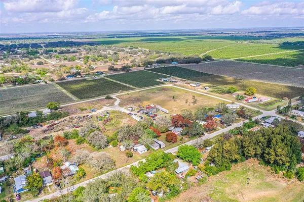 a view of a house with backyard and a tree