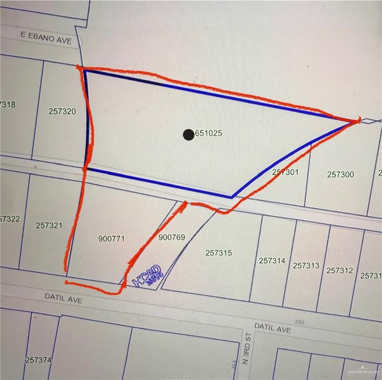 401 East Datil Avenue Hidalgo, TX 78557 - Photo 3 of 3 Map / location of property area