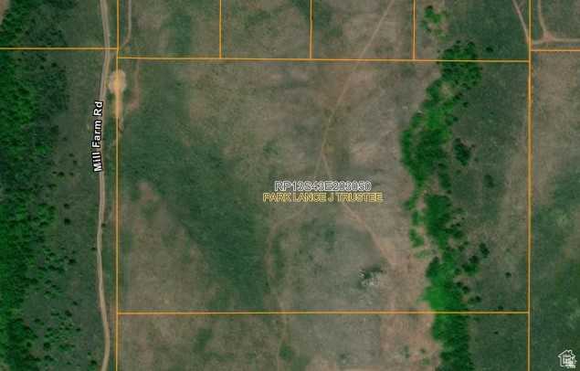 200 Mill Farm Road Montpelier, ID 83254 - Photo 42 of 47 Aerial view of property's location featuring property parcel outlined