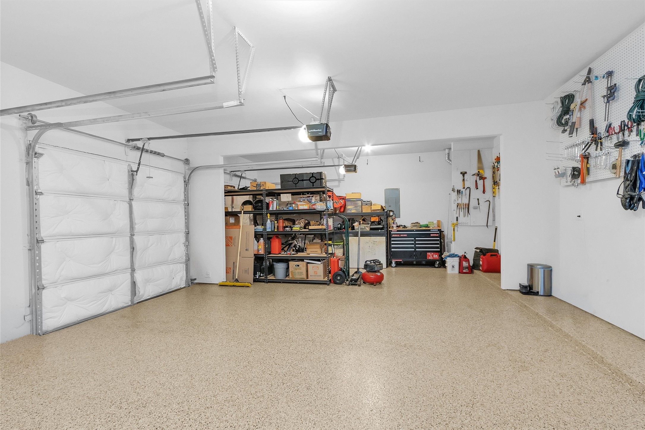14105 Sun Notch Drive Conroe, TX 77384 - Photo 25 of 31 a view of a garage with storage