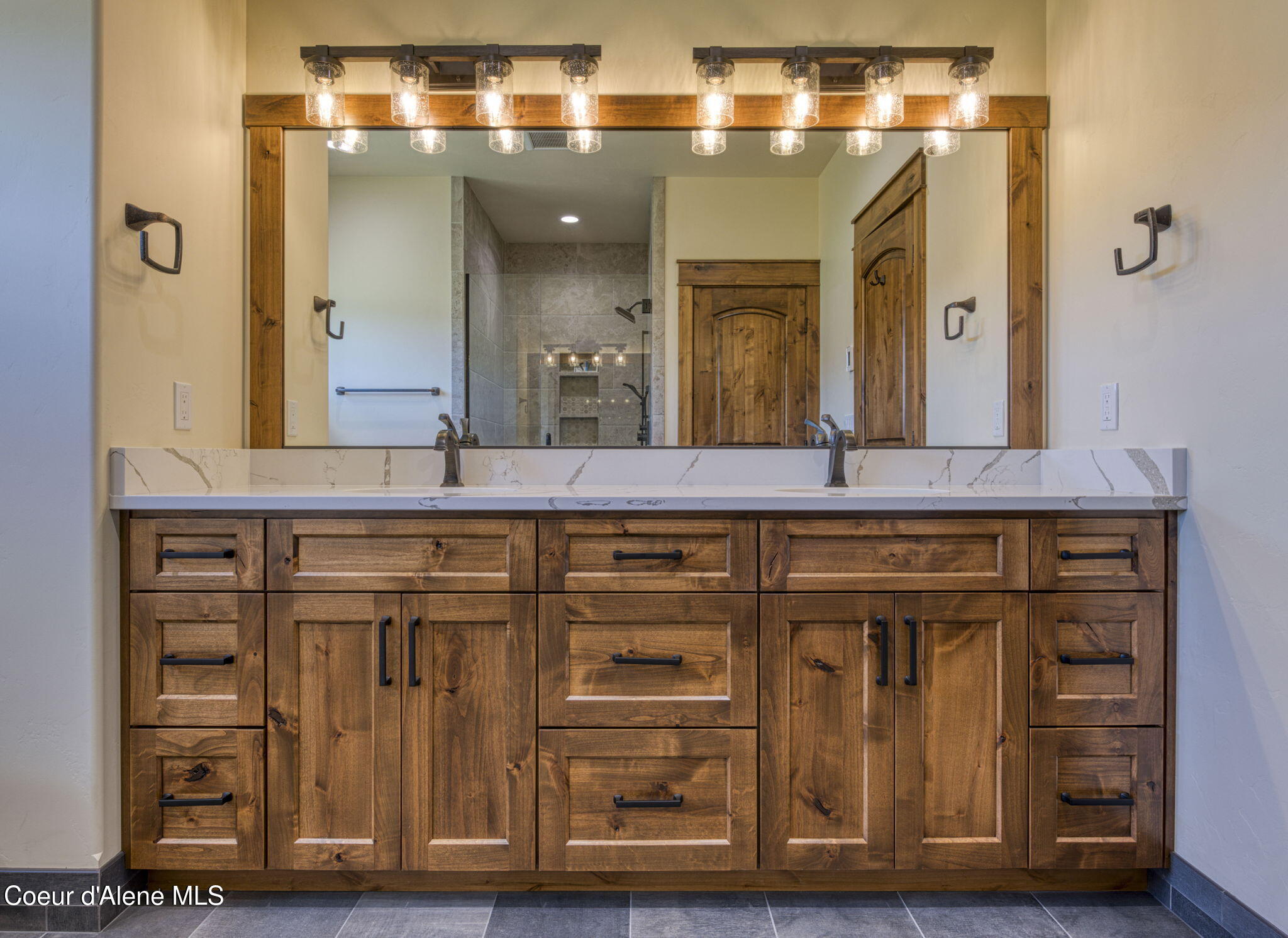 4450 Dufort Road Sagle, ID 83860 - Photo 39 of 81 Double Vanity in En Suite