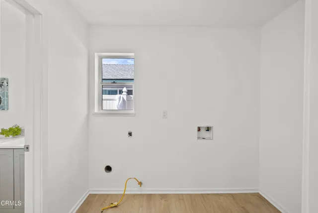 a bathroom with a window