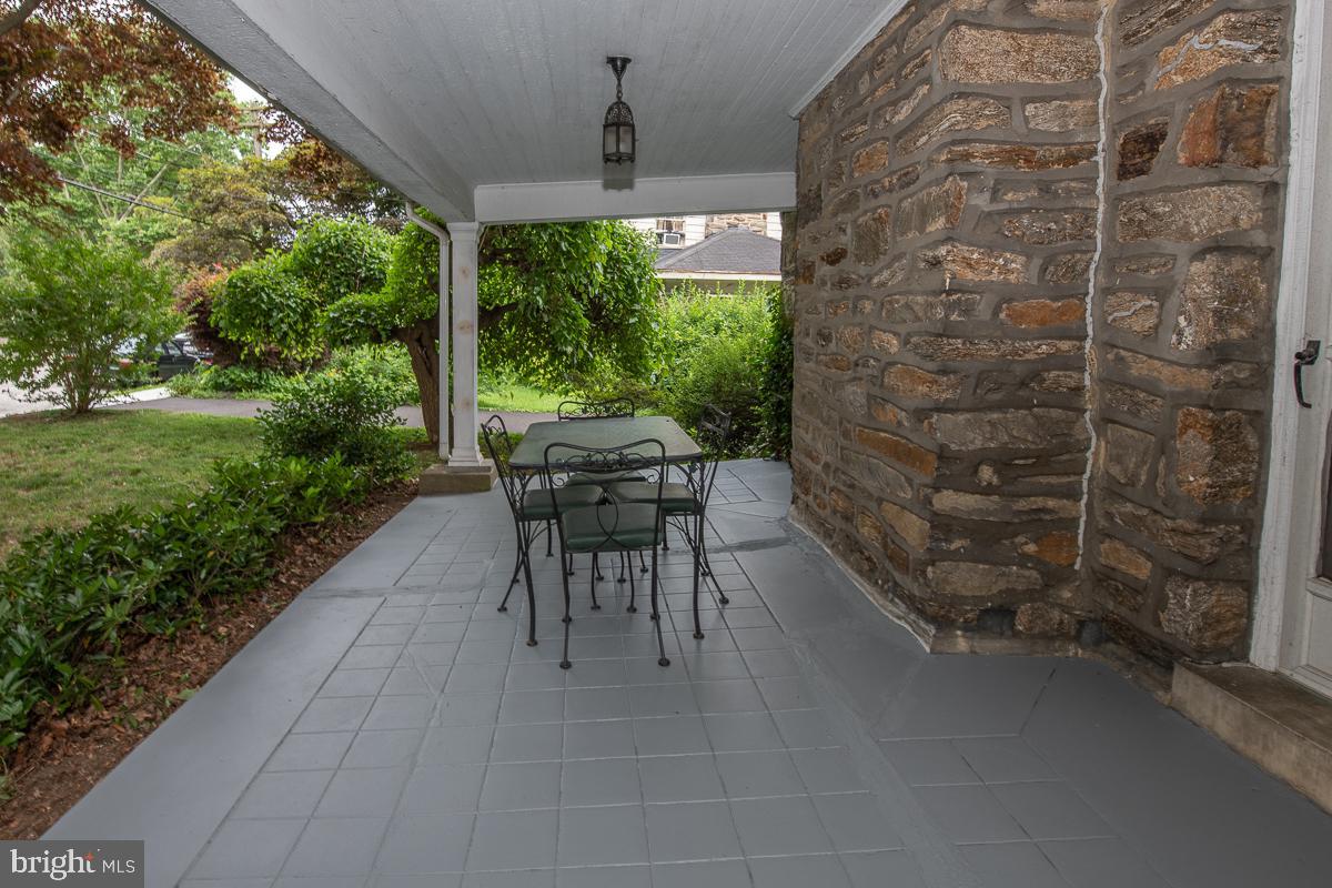 8104 Brookside Road Elkins Park, PA 19027 - Photo 4 of 46 Charming front Porch