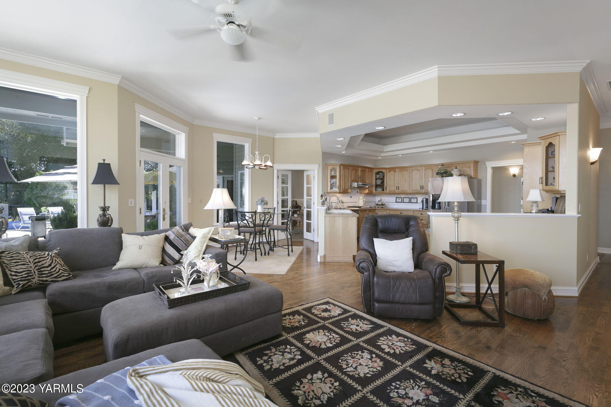 11521 Marble Extension Yakima, WA 98908 - Photo 15 of 40 a living room with furniture and a view of kitchen