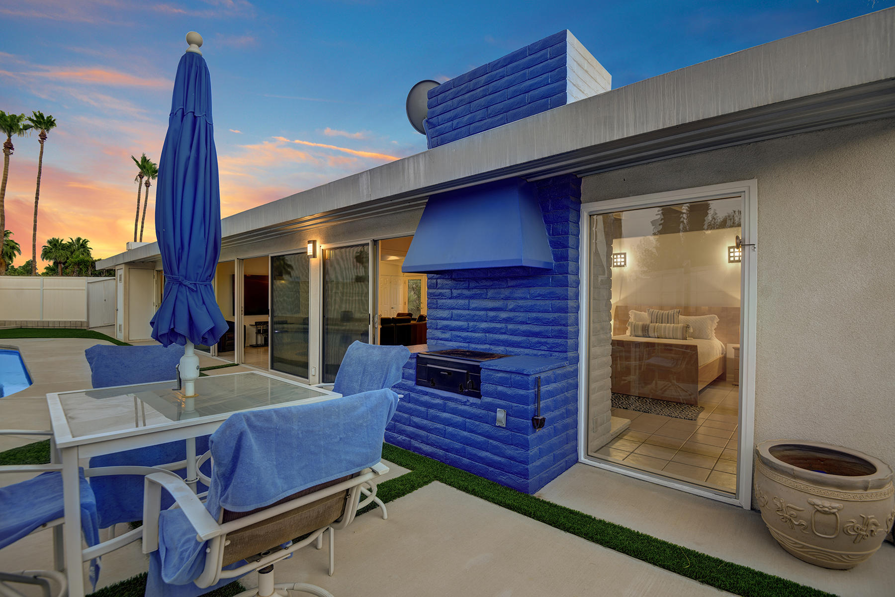 71704 Tunis Road Rancho Mirage, CA 92270 - Photo 43 of 47 a outdoor space with furniture
