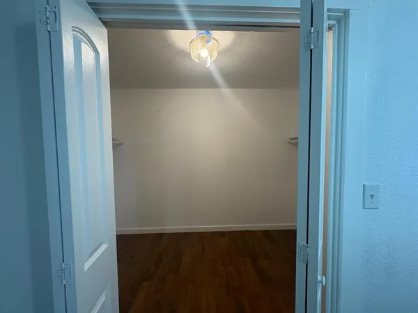 wooden floor in an empty room