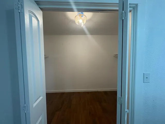 wooden floor in an empty room