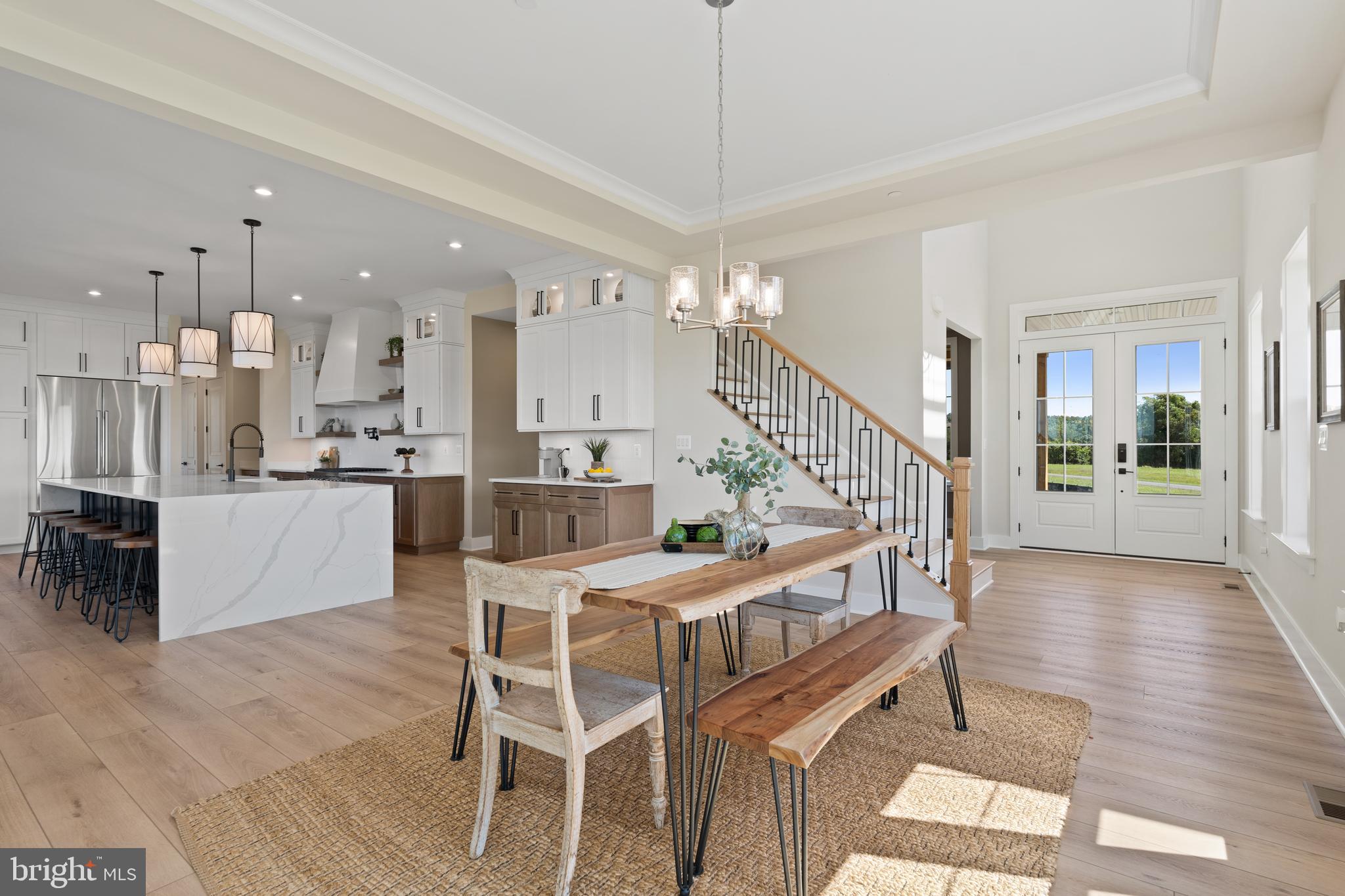 21331 Big Woods Road Dickerson, MD 20842 - Photo 10 of 79 a dining room with furniture and wooden floor