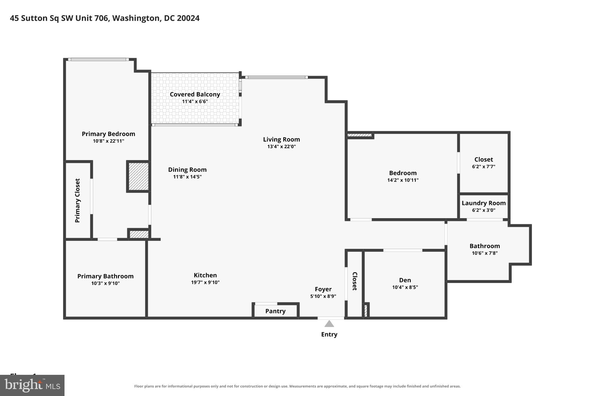 45 Sutton Square Southwest, Unit 706 Washington, DC 20024 - Photo 55 of 55 Gallery Image 55