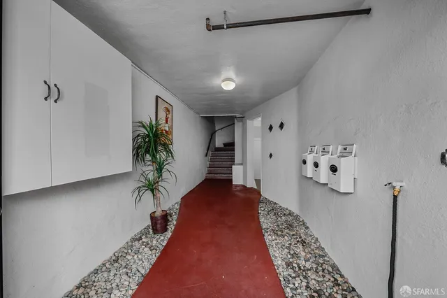 a view of entryway with stairs