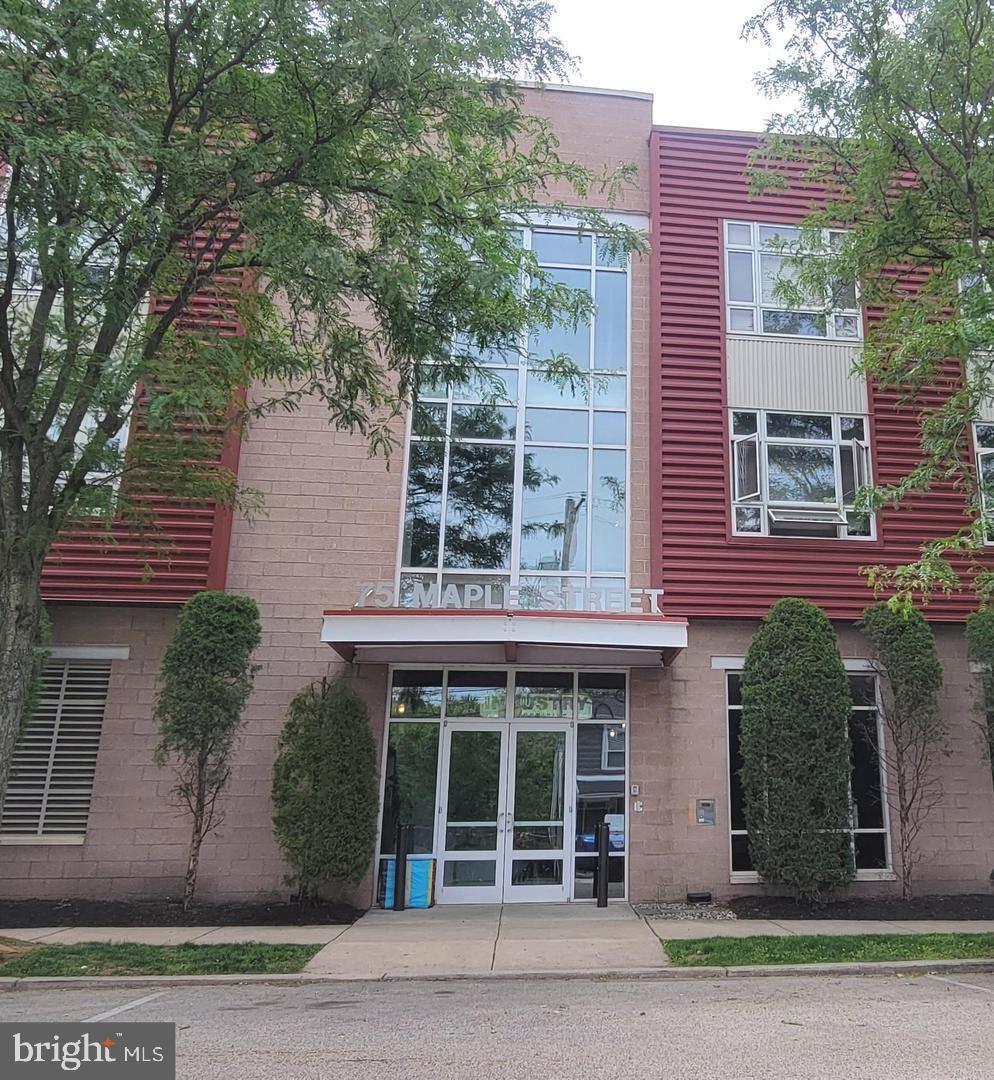 75 Maple Street, Unit 202 Conshohocken, PA 19428 - Photo 24 of 36 front view of a house