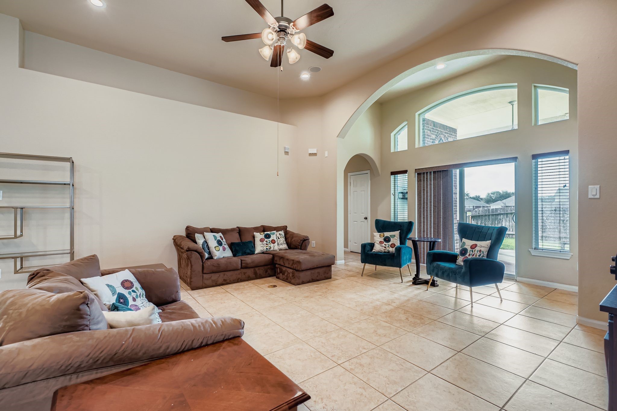 2227 Wembley Way Rosenberg, TX 77471 - Photo 7 of 27 a living room with furniture and a large window