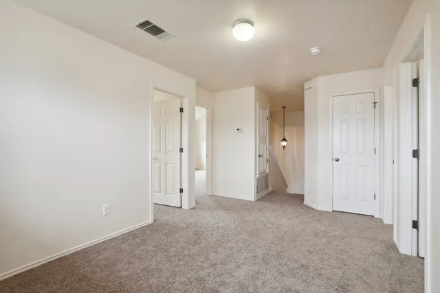 a view of empty room