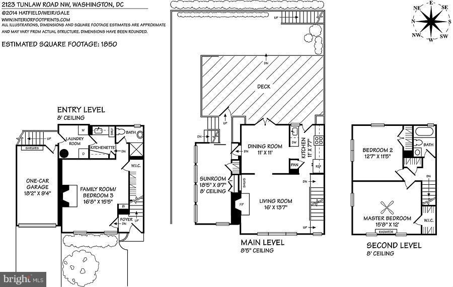 2123 Tunlaw Road Northwest Washington, DC 20007 - Photo 17 of 17 Floor plans available