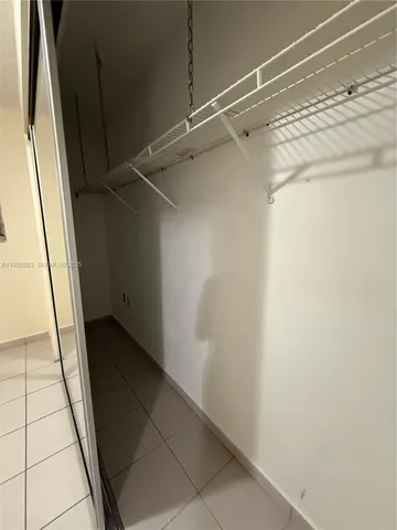 a view of a closet