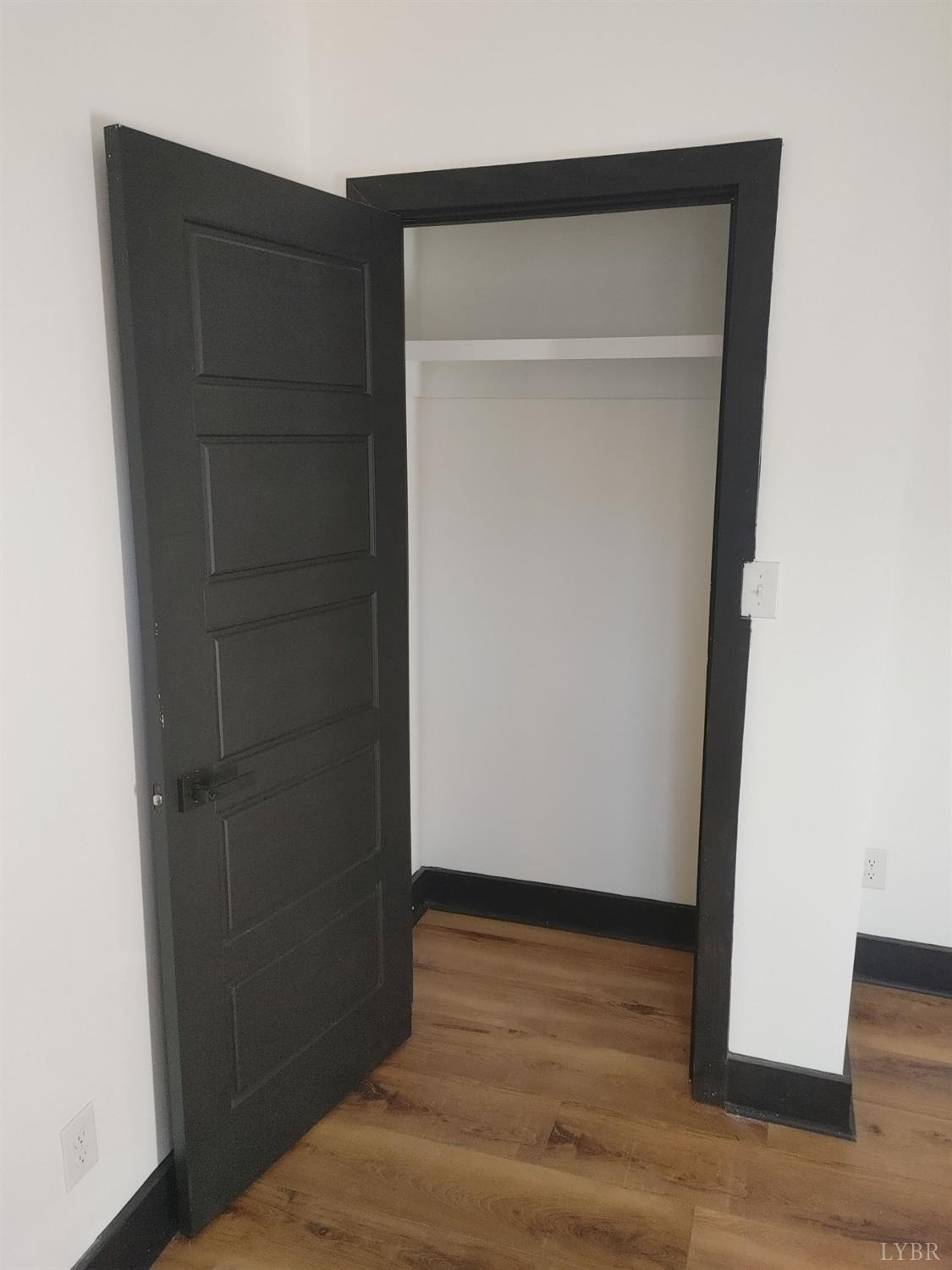 8915 Charlemont Road Goode, VA 24556 - Photo 25 of 96 a view of walk in closet with wooden floor
