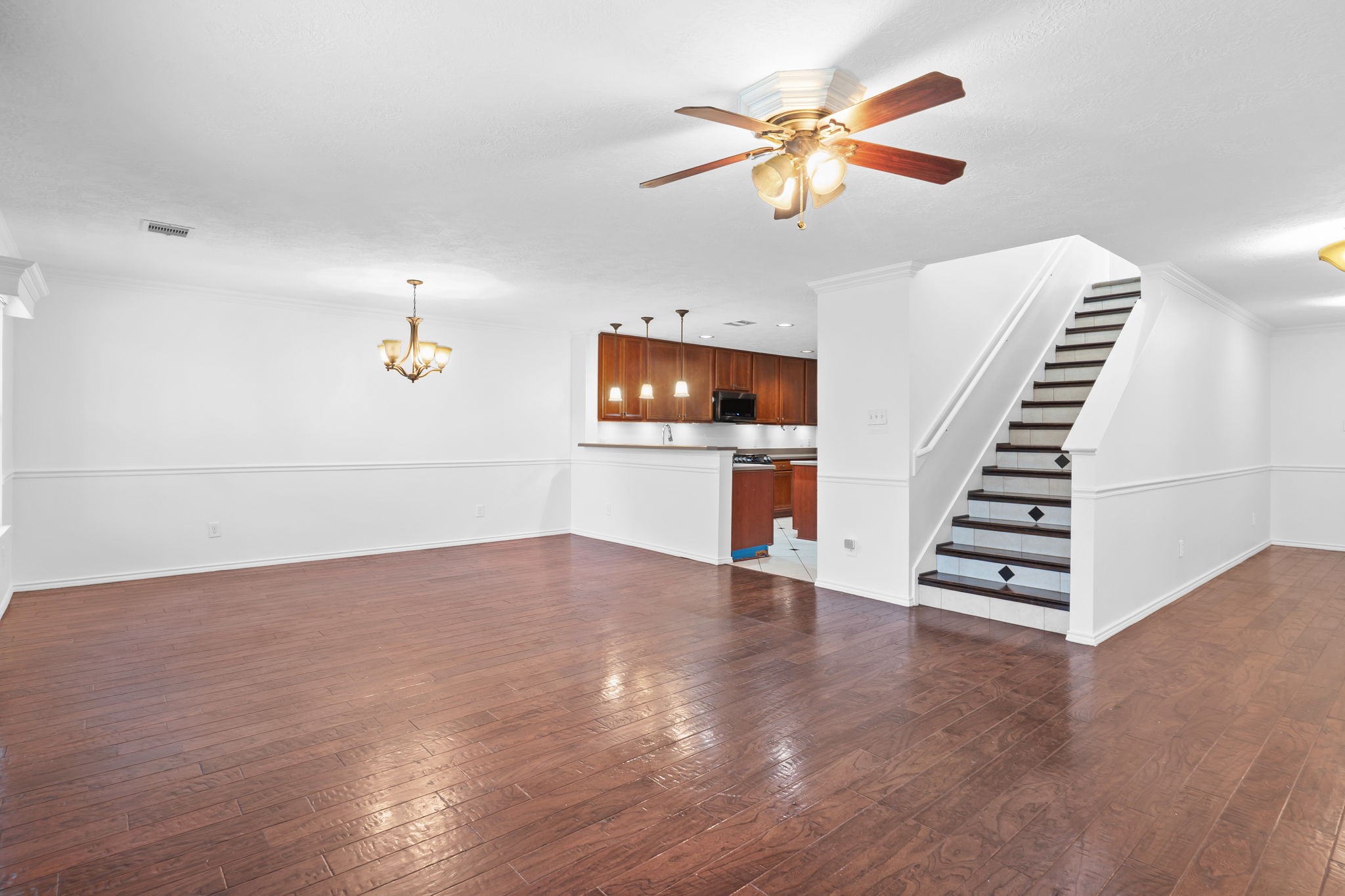 2810 Legends Knoll Drive Spring, TX 77386 - Photo 13 of 29 a view of an empty room with a window and wooden floor