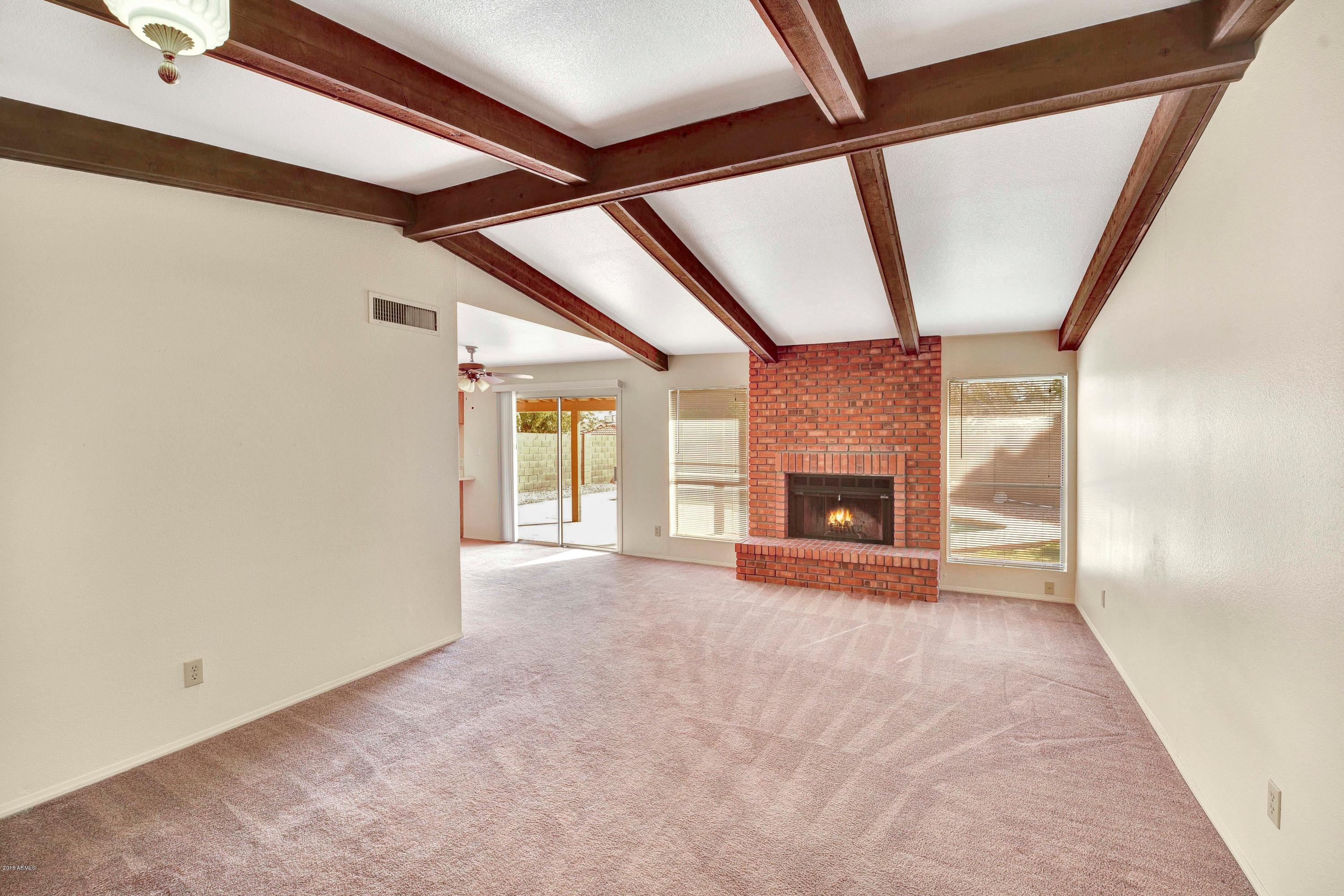 4831 South Roberts Road Tempe, AZ 85283 - Photo 5 of 25 fireplace