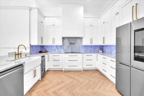 a view of a bath tub sitting in a bathroom