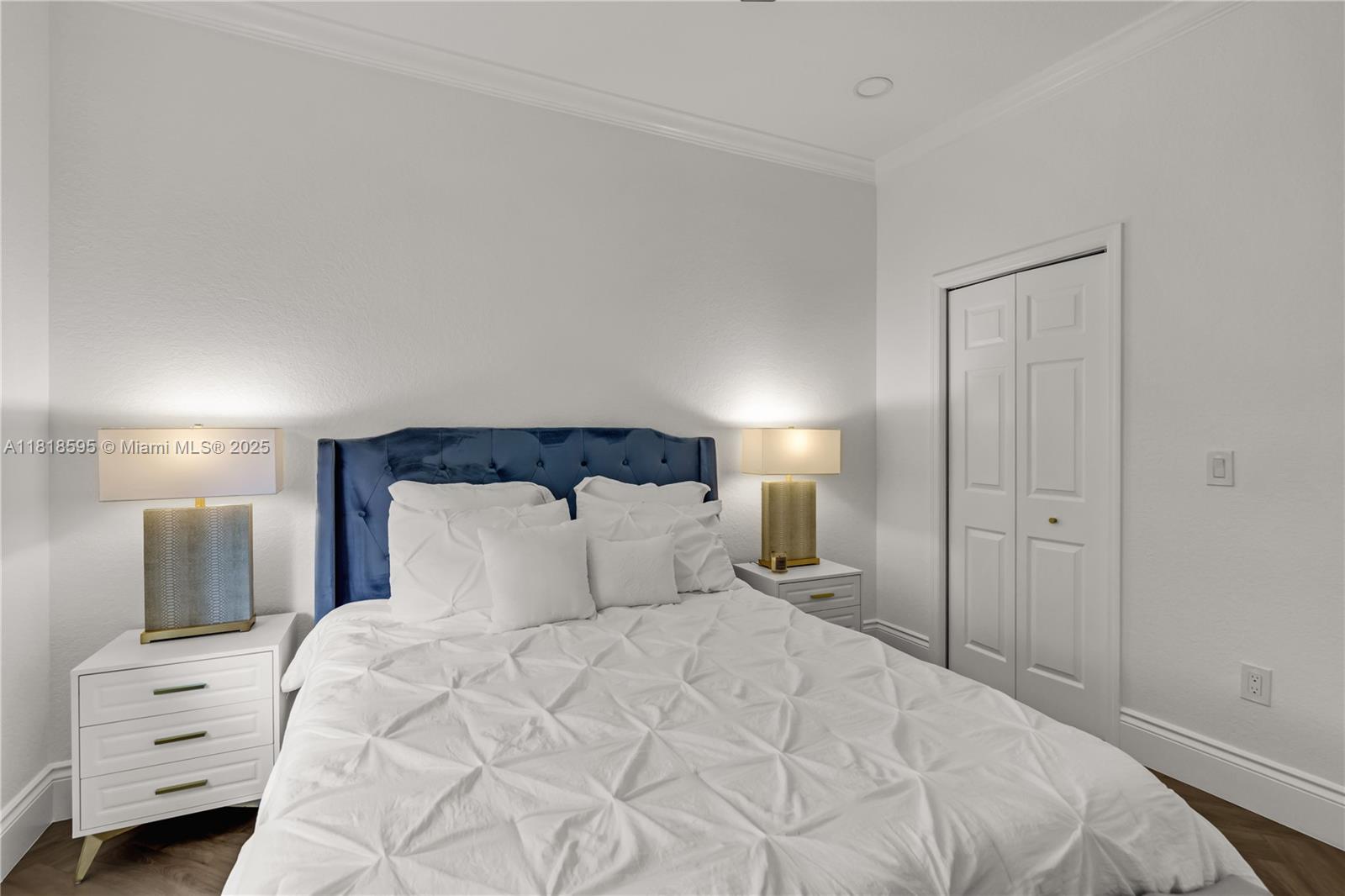 5478 Southwest 189th Avenue Miramar, FL 33029 - Photo 36 of 58 a bedroom with a bed and a tv