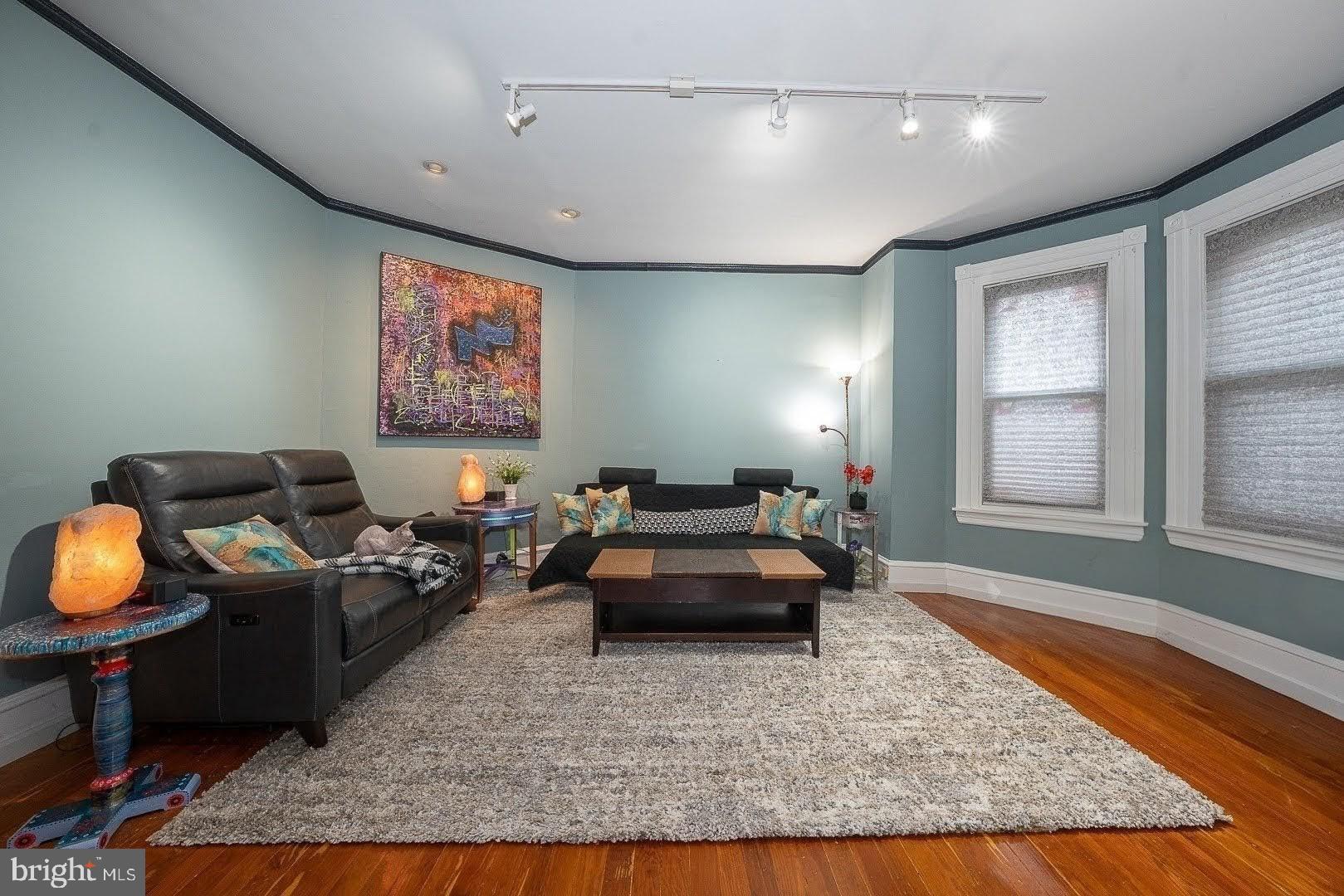 507 Morton Avenue Ridley Park, PA 19078 - Photo 13 of 42 a living room with furniture and a rug