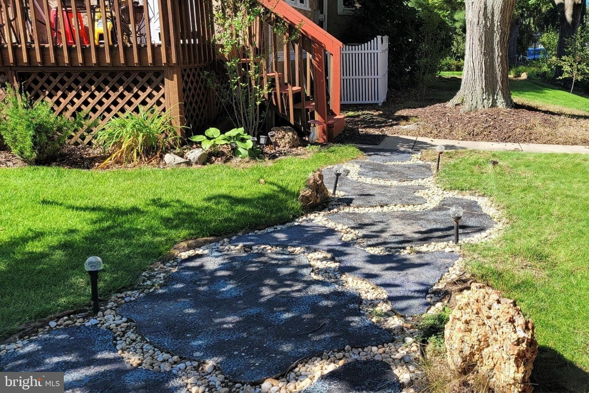 507 Morton Avenue Ridley Park, PA 19078 - Photo 38 of 42 a view of a pathway with a yard