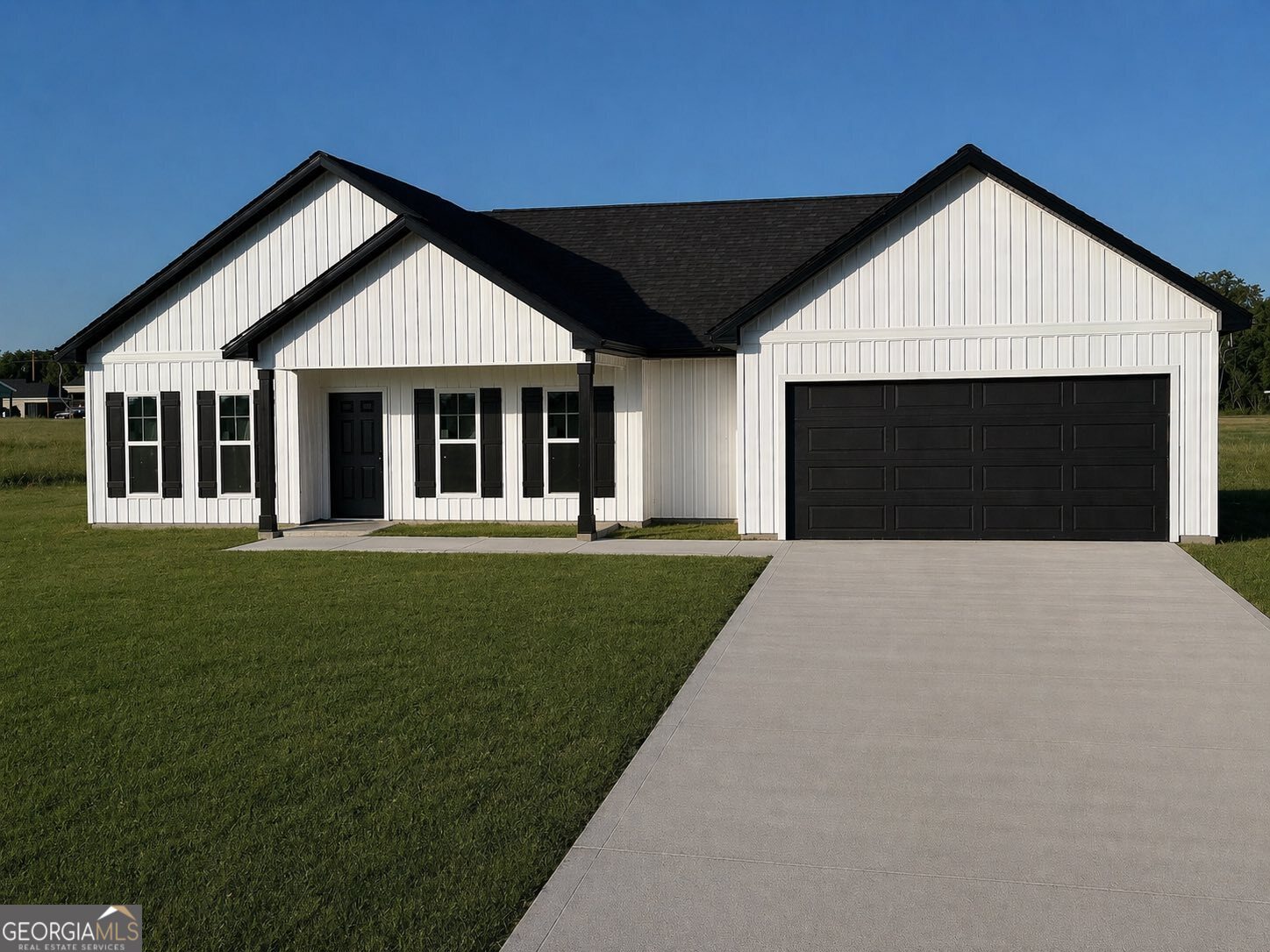 1235 Mark Wood Road Dexter, GA 31019 - Photo 2 of 5 a front view of a house with a yard