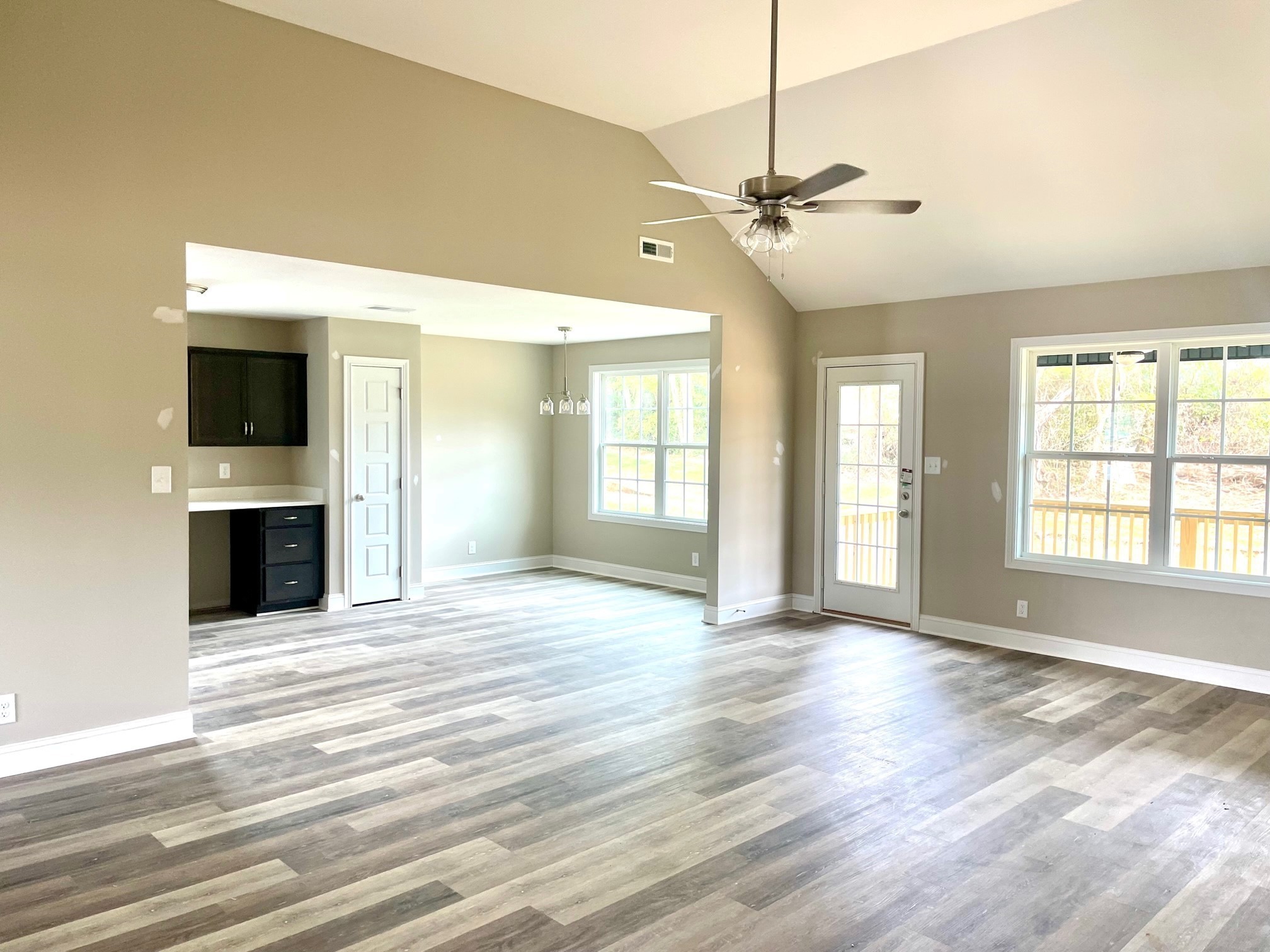 13 Echo Ridge Oak Grove, KY 42262 - Photo 3 of 24 a view of an empty room with a window and fireplace