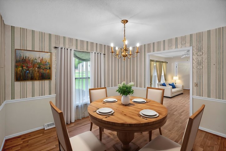304 Arcadia Drive Anderson, SC 29621 - Photo 6 of 41 Virtual Staged Dining Room