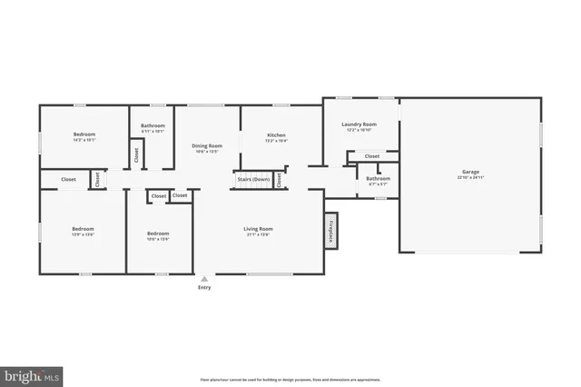 a picture of a floor plan