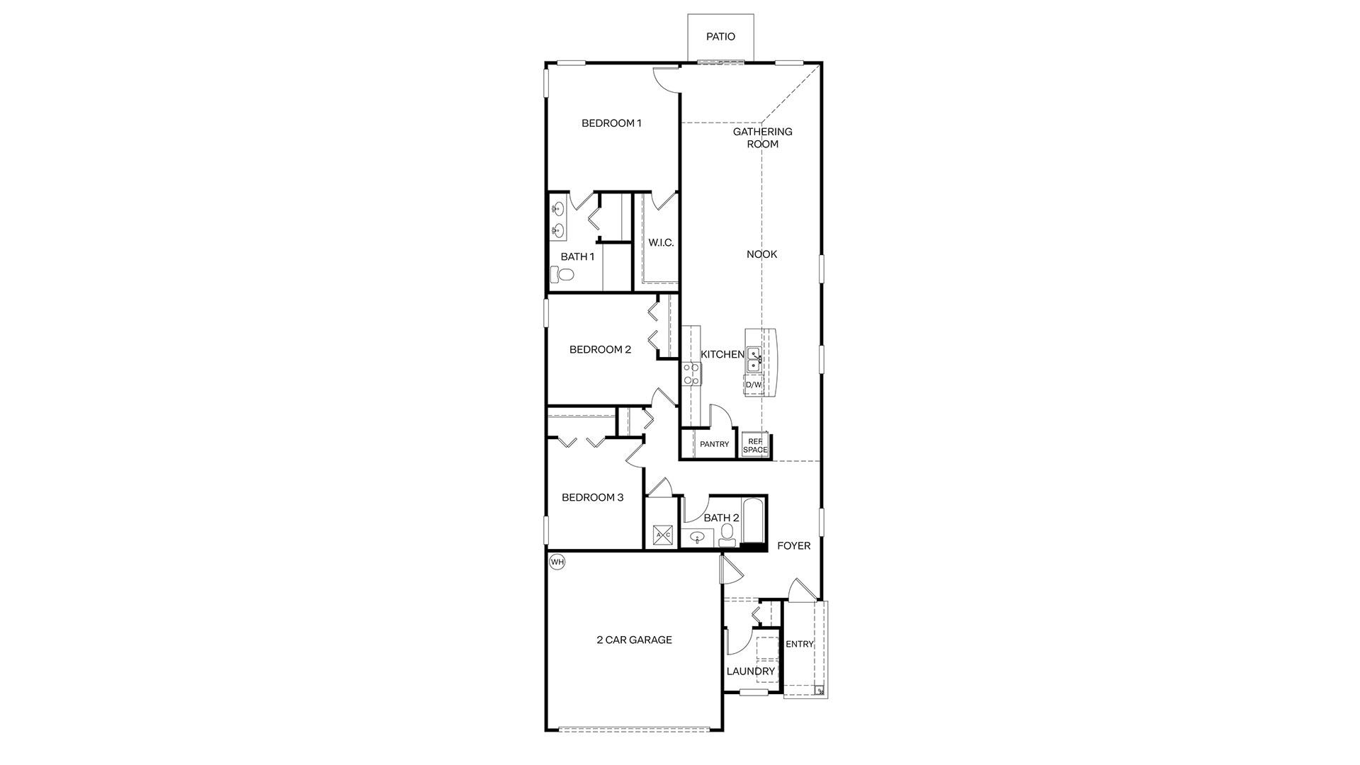 57 Windsor Lane St. Augustine, FL 32084 - Photo 2 of 28 a picture of a room with a white wall and a white wall