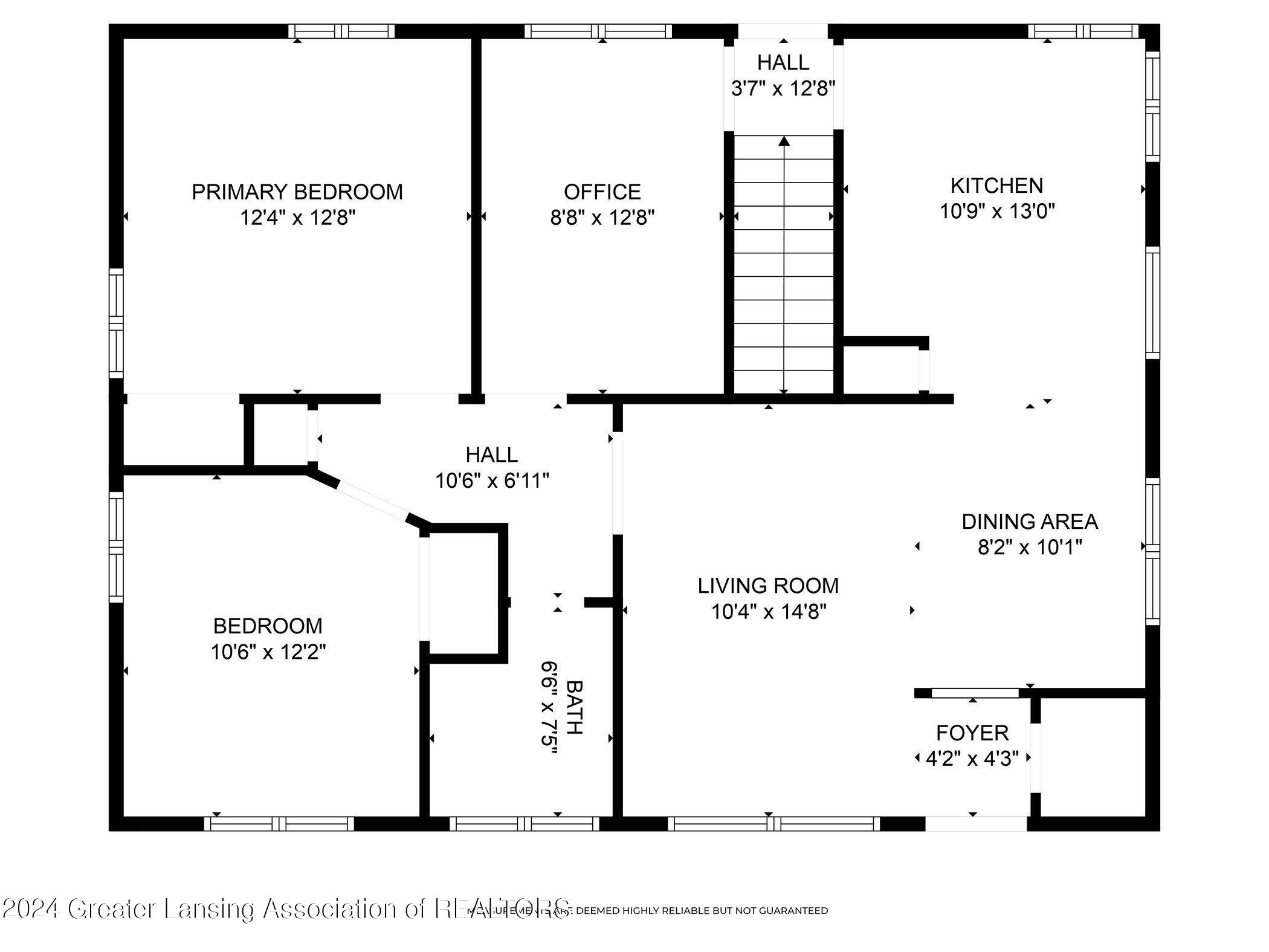 2227 Barstow Road Lansing, MI 48906 - Photo 39 of 40 FLOOR PLAN 1