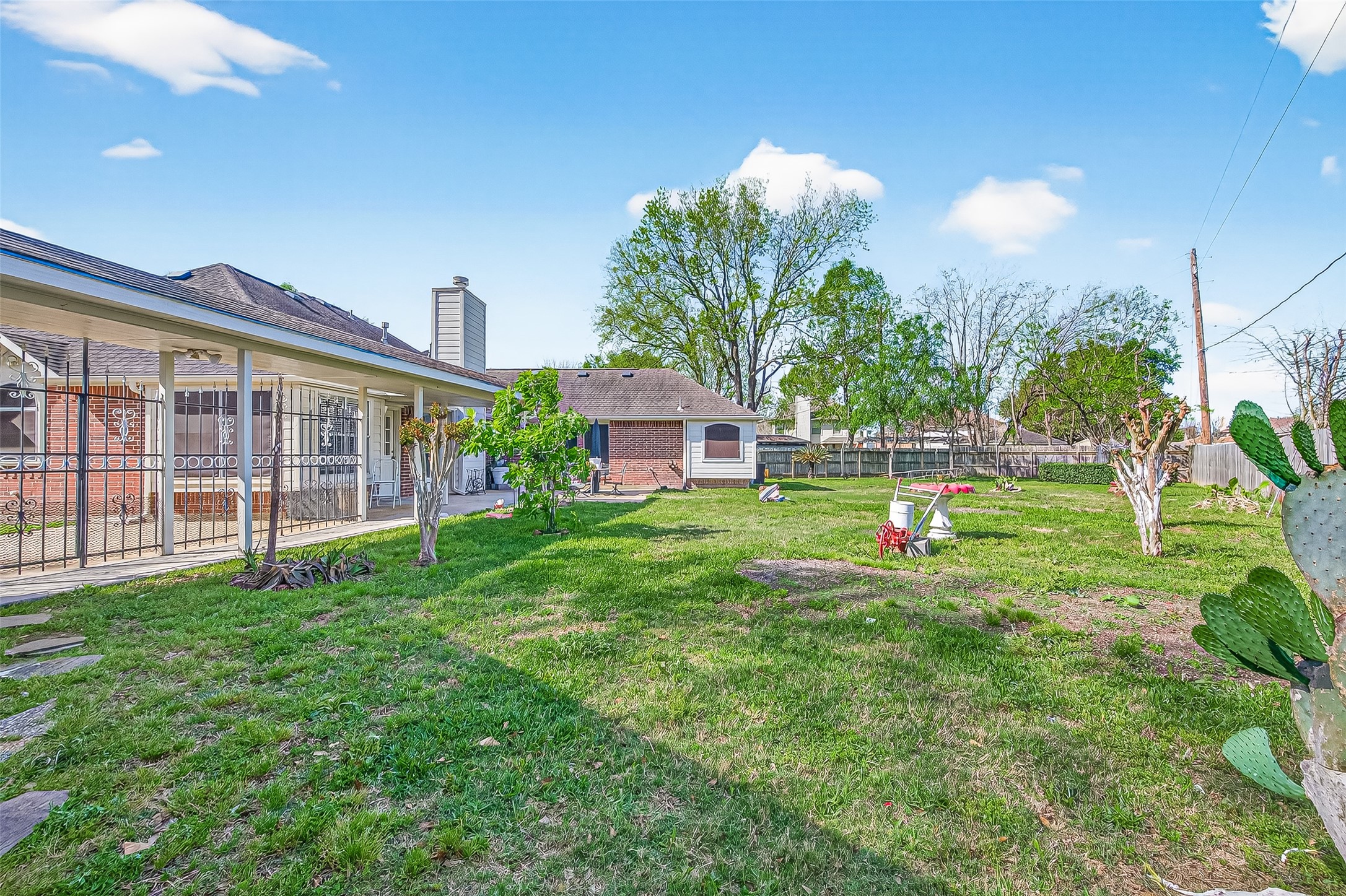 20839 Rivershire Lane Houston, TX 77073 - Photo 47 of 50 a view of a house with a backyard