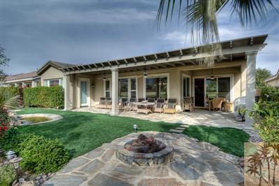 81249 Red Rock Road La Quinta, CA 92253 - Photo 4 of 25 a view of a house with backyard and sitting area