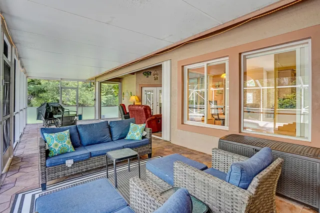 a view of a house with a swimming pool