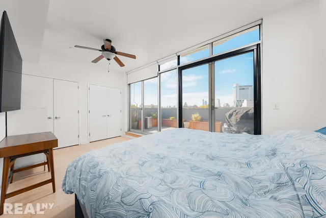 a city view from a balcony