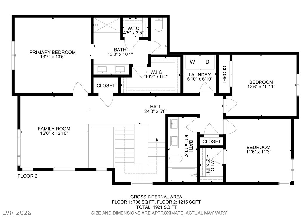 633 Infinity Rdg Street Las Vegas, NV 89138 - Photo 27 of 30 View of room layout