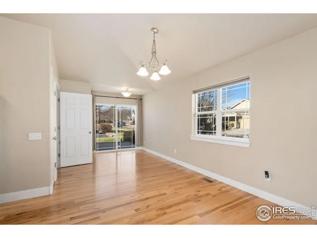 a view interior of the house and wooden floor