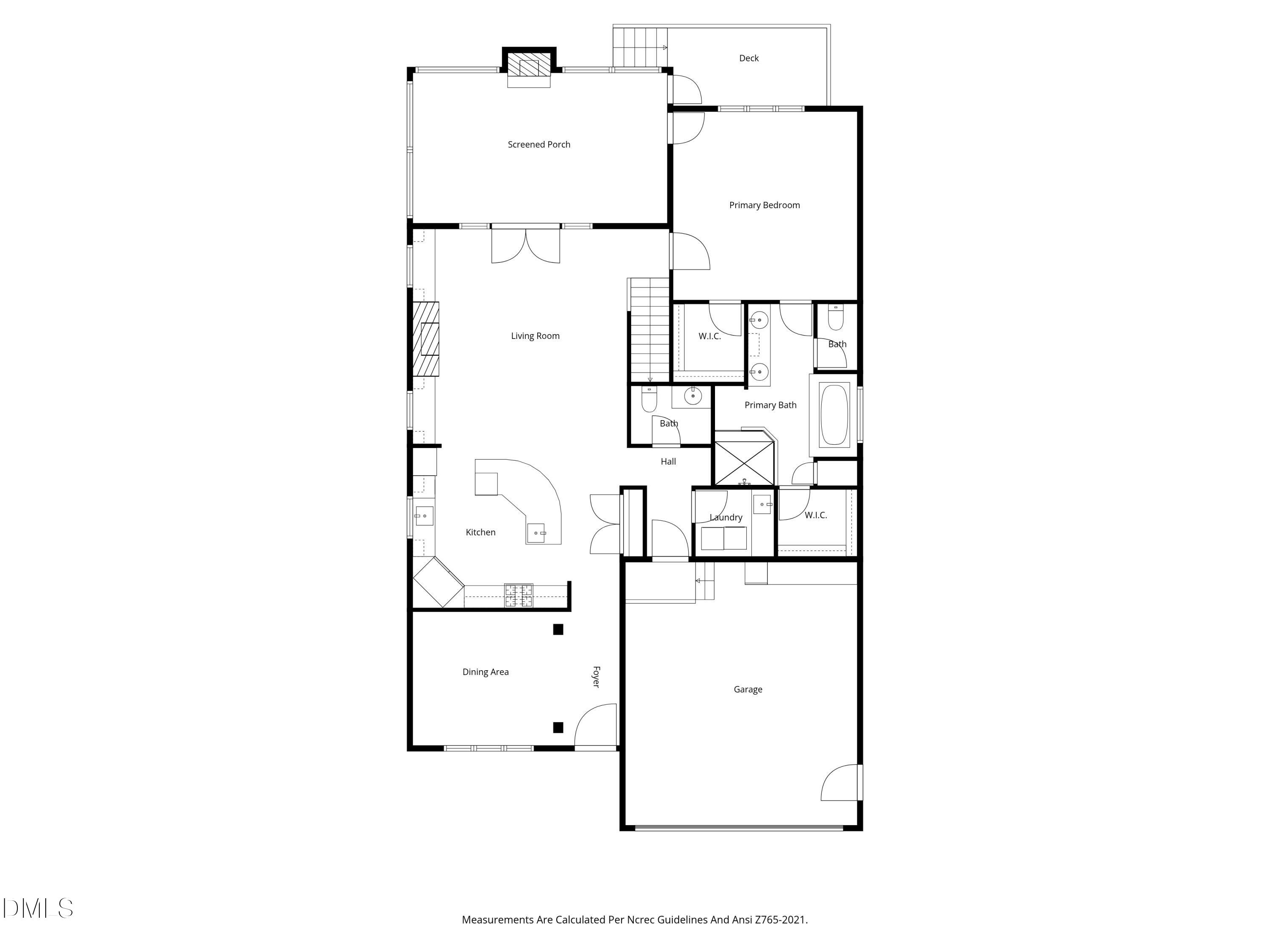 4900 Great Meadows Court Raleigh, NC 27609 - Photo 63 of 64 1st_floor_4900_great_meadows_court_ralei