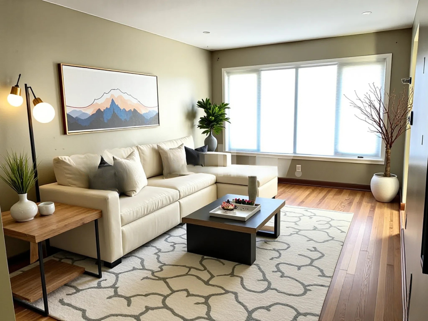 3909 West 71st Street Chicago, IL 60629 - Photo 4 of 16 a living room with furniture and a large window