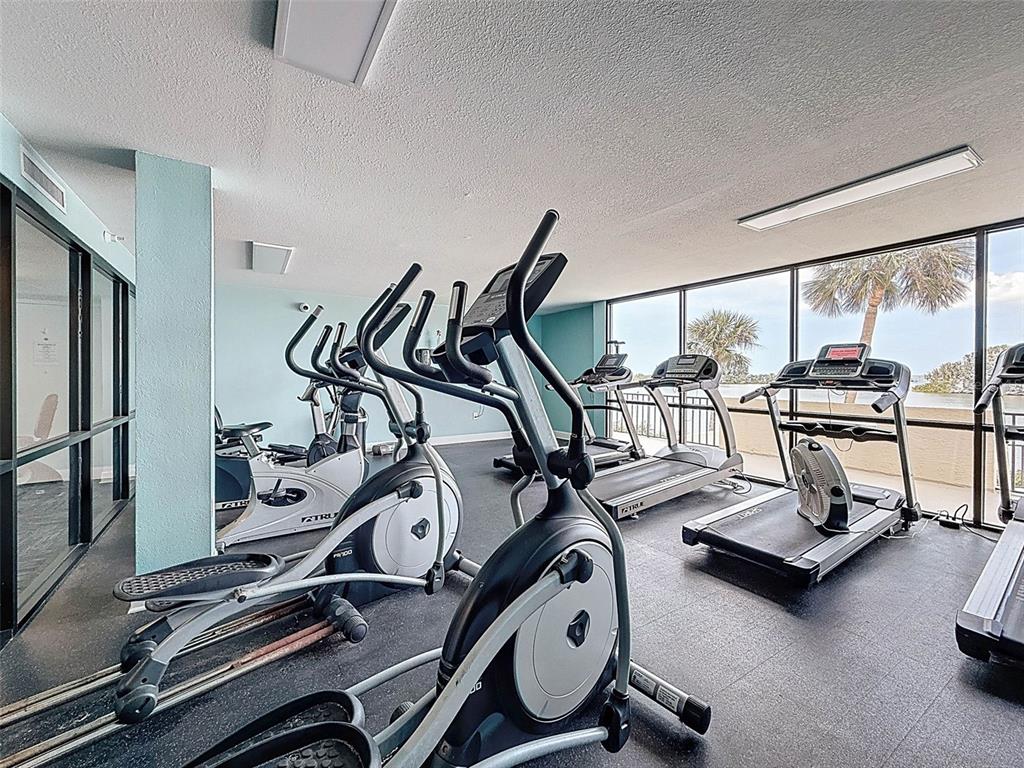 5915 Sea Ranch Drive, Unit 711 Hudson, FL 34667 - Photo 54 of 85 a view of a room with gym equipment