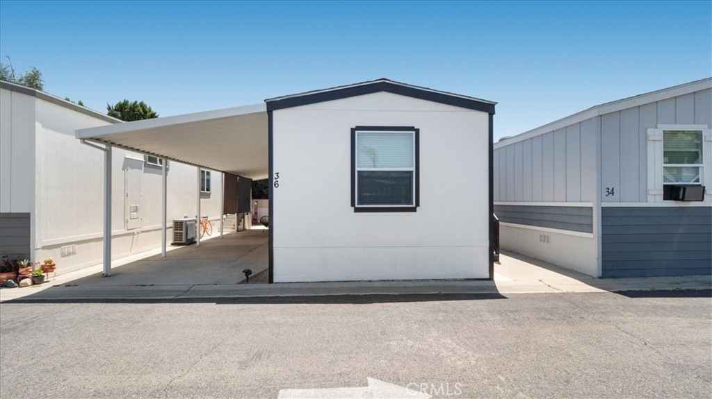 Front of House and Carport